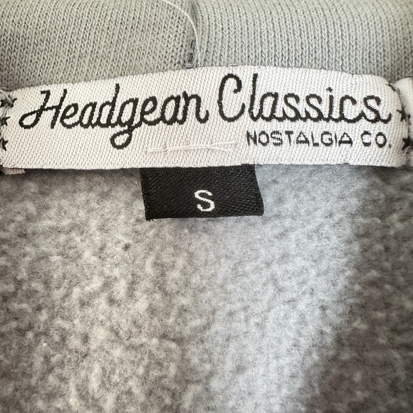 Playboy Headgear Classics Hoodie Sz S Gray Red Logo Graphic Streetwear Y2K Retro - Picture 5 of 9